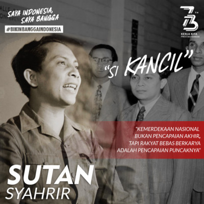 Saya Indonesia, Saya Bangga. Pahlawan Sutan Syahrir - 20180806